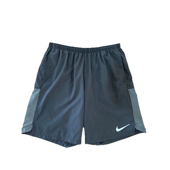 Nike Dri-Fit Men’s Training Shorts Black Gray Athletic XL Lightweight Breathable - Picture 2 of 11